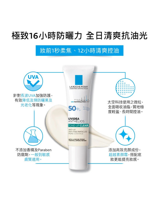 理膚寶水全護極致抗油光防曬亮白乳 UVA PRO 30ml (太空科技防曬)