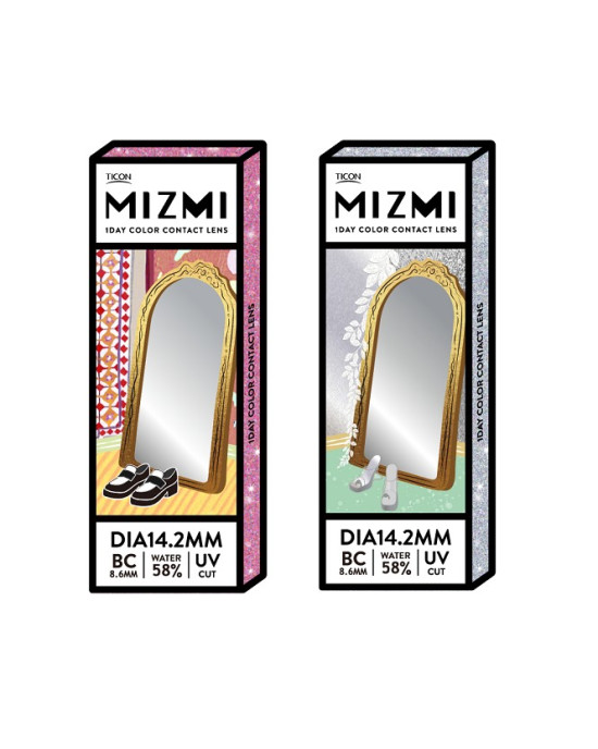 帝康〈MIZMI〉彩色日拋隱形眼鏡【10片裝】2盒